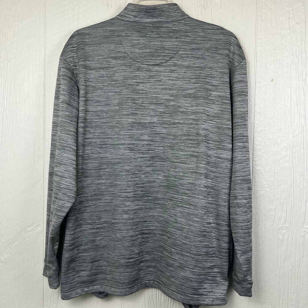Callaway Fleece pullover men’s XXL long sleeve quarter zip, front zip pocket - Picture 4 of 6